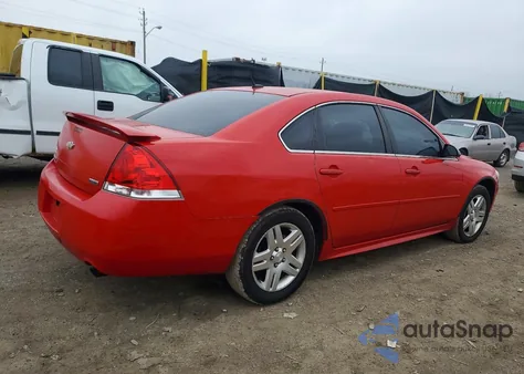 2012 Chevrolet Impala Lt from USA, damaged, VIN 2G1WB5E36C1249005